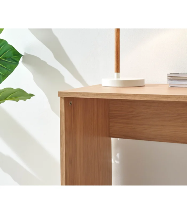 Bureau Basique Simple et Pratique Couleur Chêne - (A348) – Image 3