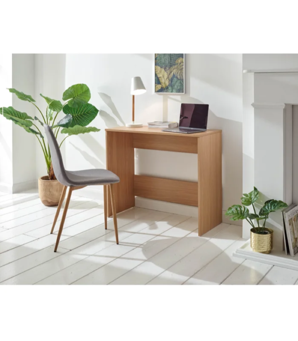 Bureau Basique Simple et Pratique Couleur Chêne - (A348) – Image 2