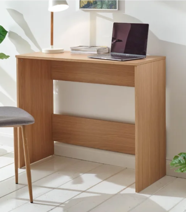 Bureau Basique Simple et Pratique Couleur Chêne - (A348)