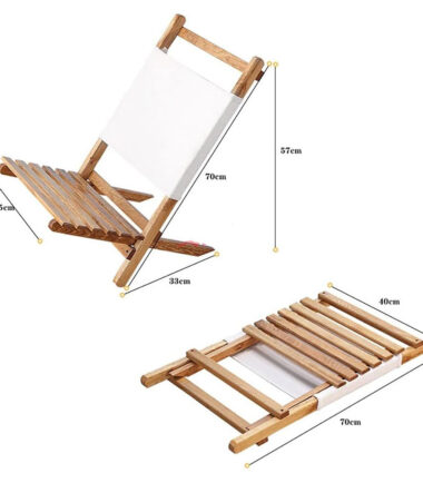 Chaise de Plage et Camping Pliable