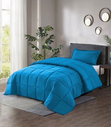 Couette 1 Place Turquoise