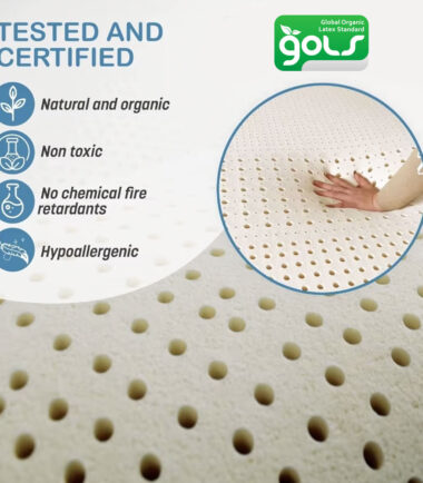 Sur Matelas en Latex 100% Naturel